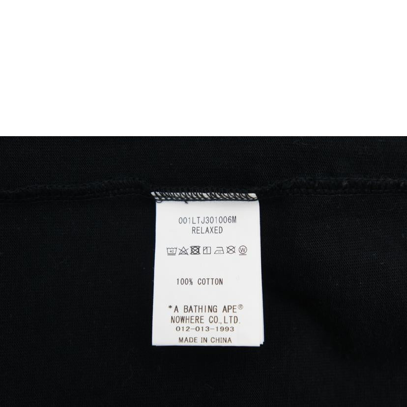 A BATHING APE ア ベイシング エイプ/BAPE FOOTBALL RELAXED FIT L/S TEE/長袖Tシャツ/001LTJ301006M//ABランク/05