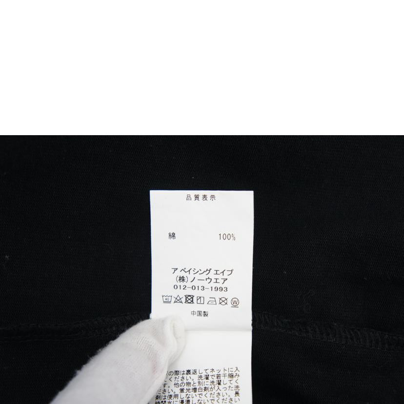 A BATHING APE ア ベイシング エイプ/BAPE FOOTBALL RELAXED FIT L/S TEE/長袖Tシャツ/001LTJ301006M//ABランク/05