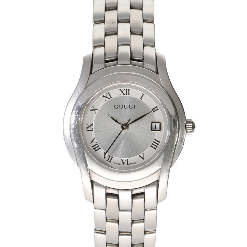 GUCCI グッチ GUCCI Gクラス・シルバー レディース クオーツ/Gクラス・シルバー/レディース/クオーツ/5500L//011****/Bランク/37