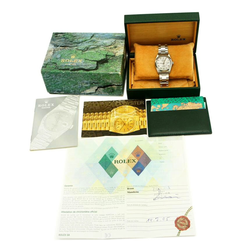 ROLEX ロレックス/デイトジャスト・シルバー/F番/16200//F79**********/SAランク/75