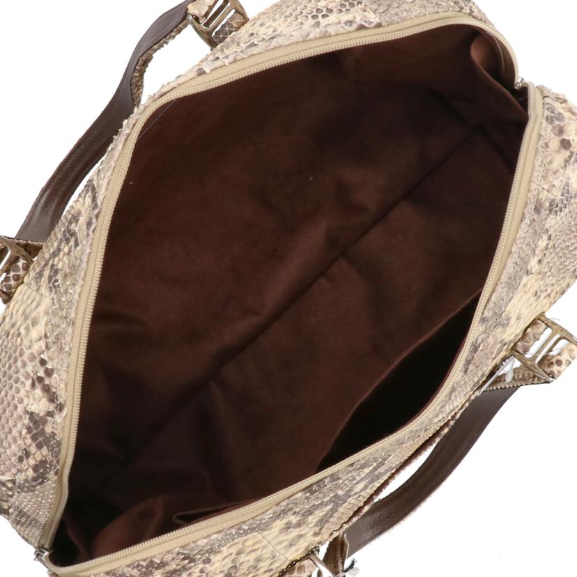 JRA パイソンボストンバッグ/JRA パイソンボストンバッグ//Aランク/78