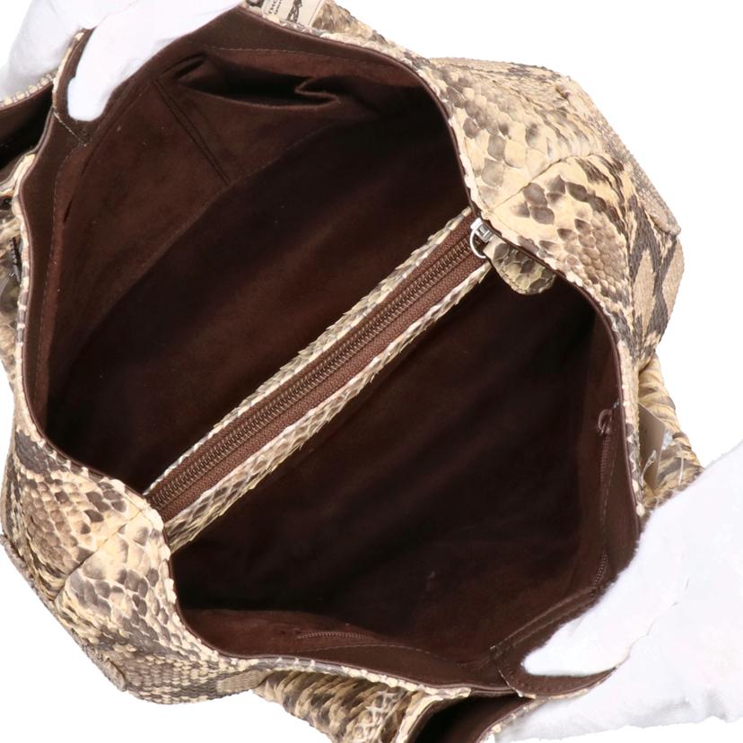 JRA パイソンハンドバッグ/JRA パイソンハンドバッグ//Aランク/78