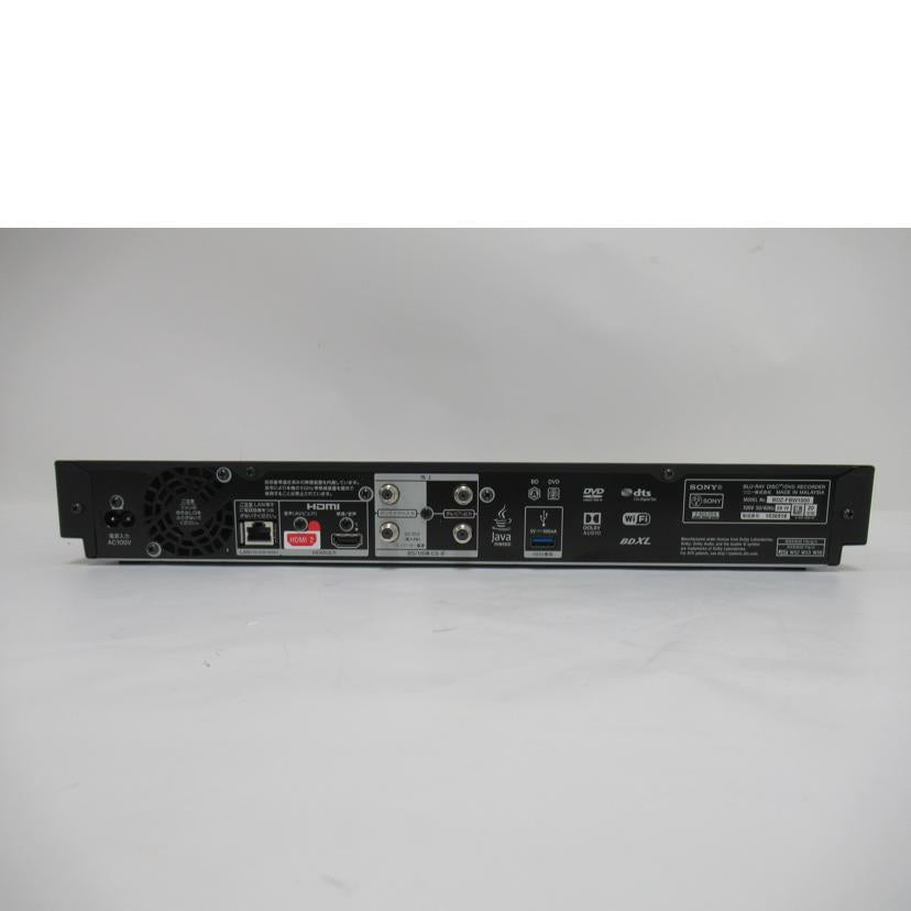 SONY/Ultra HD ブルーレイ/DVDレコーダー/BDZ-FBW1000//1036518/Bランク/63