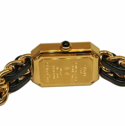 CHANEL シャネル/プルミエールL/ゴールドブラック/クォーツ//T.B******/Aランク/92