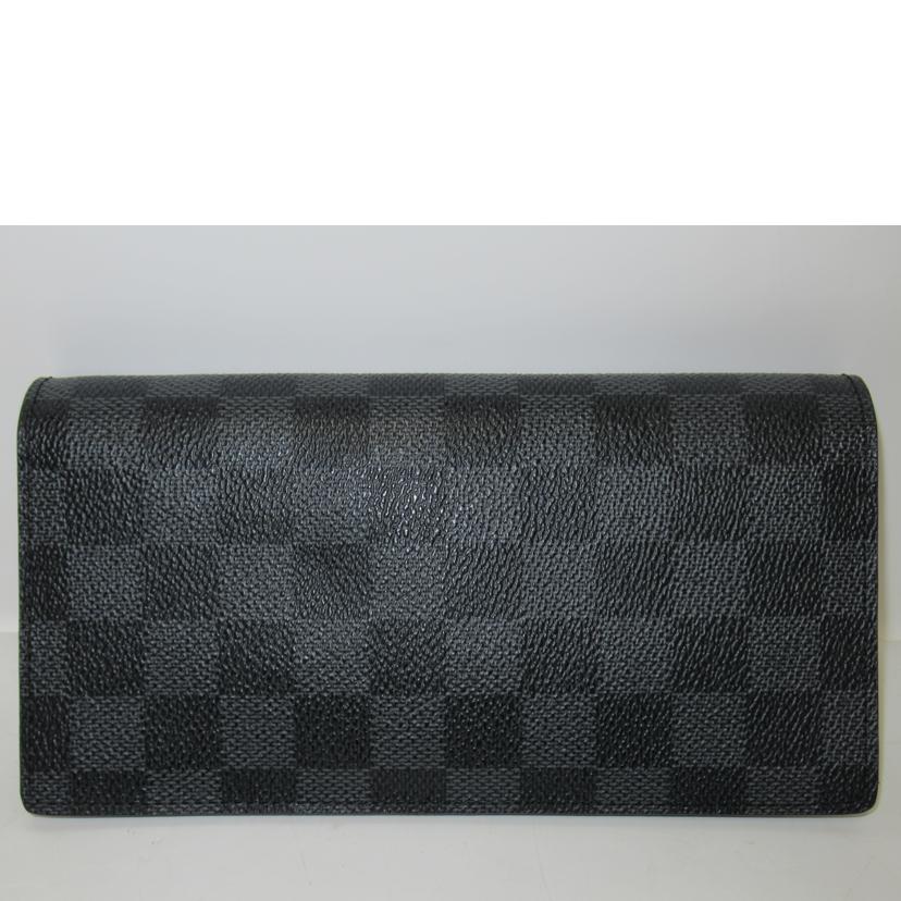 LV/ポルトフォイユ・プラザ/ダミエ・グラフィット/N62665//TH0***/ABランク/63