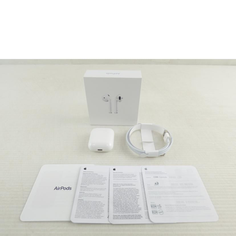 Apple アップル/AirPods 第2世代/MV7N2J/A//ABランク/64