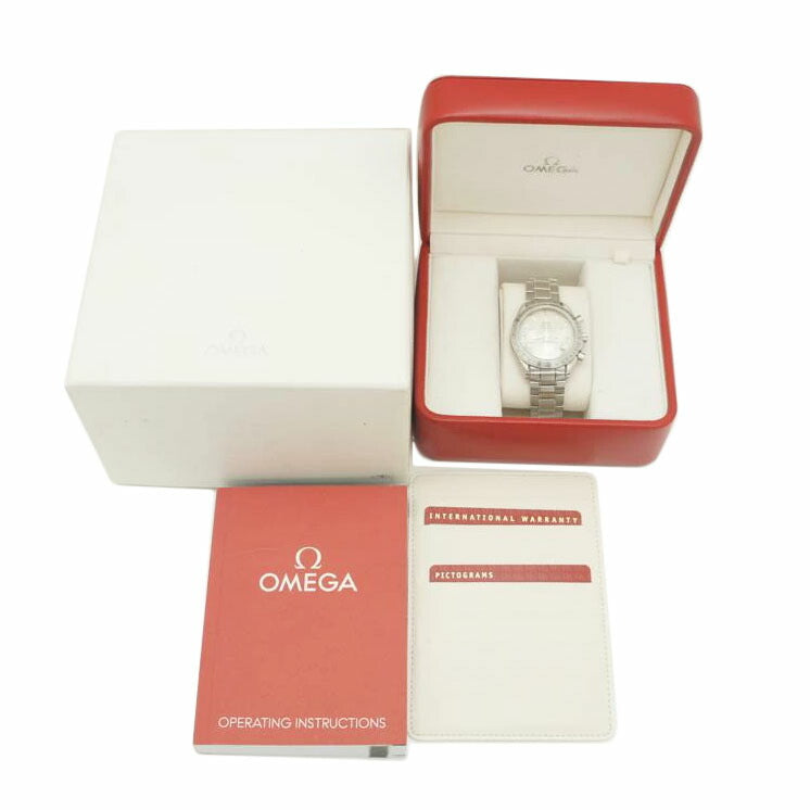 OMEGA オメガ/スピードマスター・デイト・シルバー/自動巻/32310404002001//853*****/SAランク/20