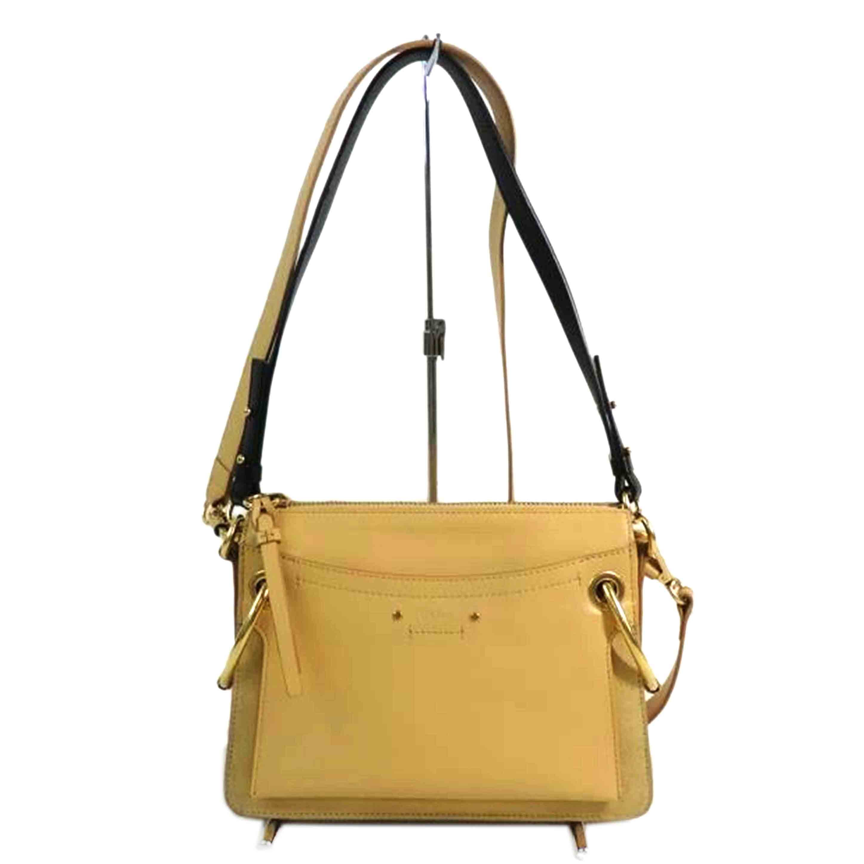 Chloe クロエ/ロイ/2wayレザーショルダーバッグ/茶//C15***/ABランク/84