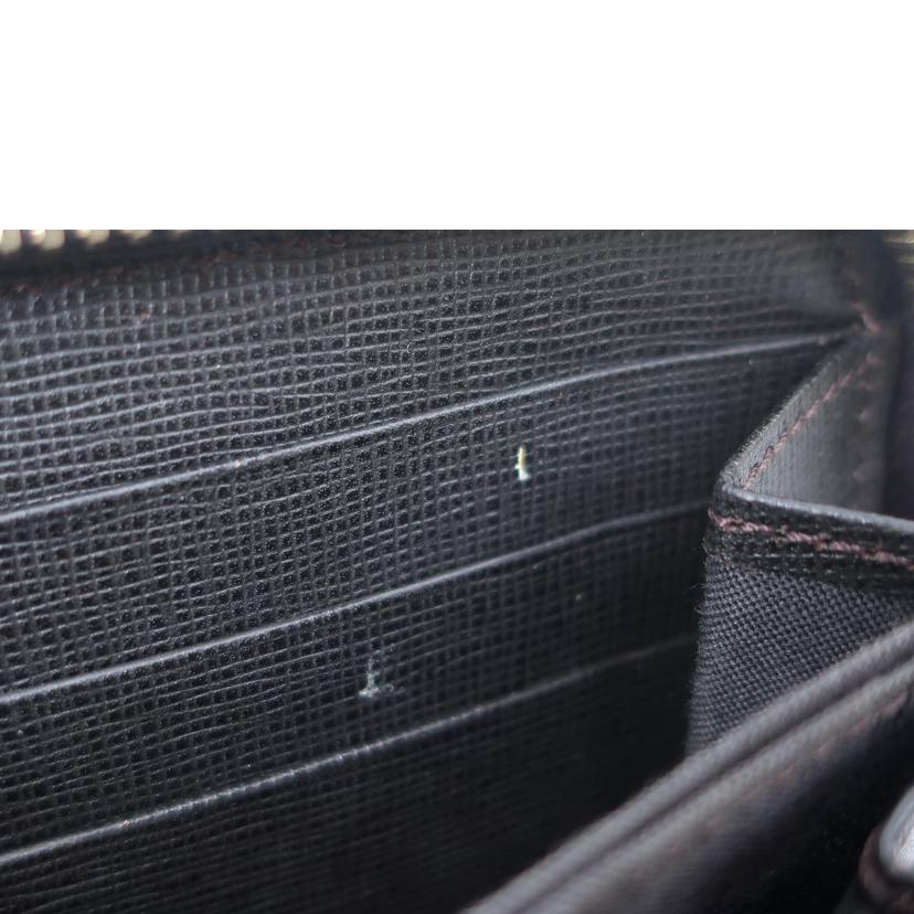 FENDI フェンディ/ズッカ柄 ラウンドファスナー長財布//018*****/Bランク/65