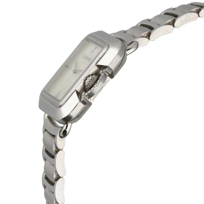 TIFFANY&Co. ティファニー/Tレクタングル・ホワイトシェル/レディース/クオーツ/69546161//291******/Aランク/20