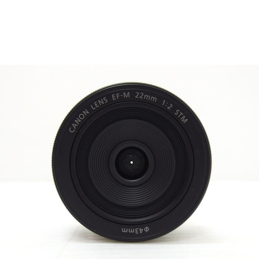 CANON CANON/EF-M 22mm単焦点レンズ/EF-M 22mm F2 STM//940202079820/ABランク/88