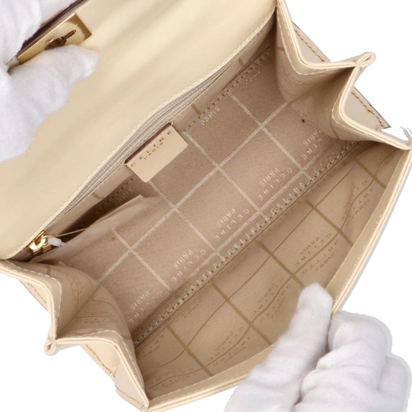 CELINE セリーヌ/ カーフフラップ2WAYハンド//M18**/ABランク/24