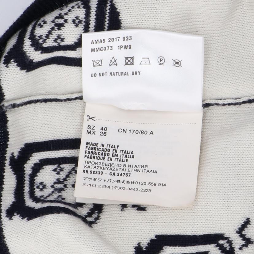 MIU MIU ミュウミュウ/MIU MIU 時計総柄カーディガン//Aランク/82