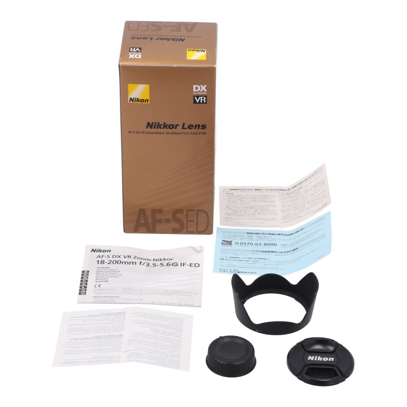 Nikon ニコン /交換レンズ/18-200mm/AF-S DX VR 18-200mm f3.5-5.6G ED//2002206/Bランク/78
