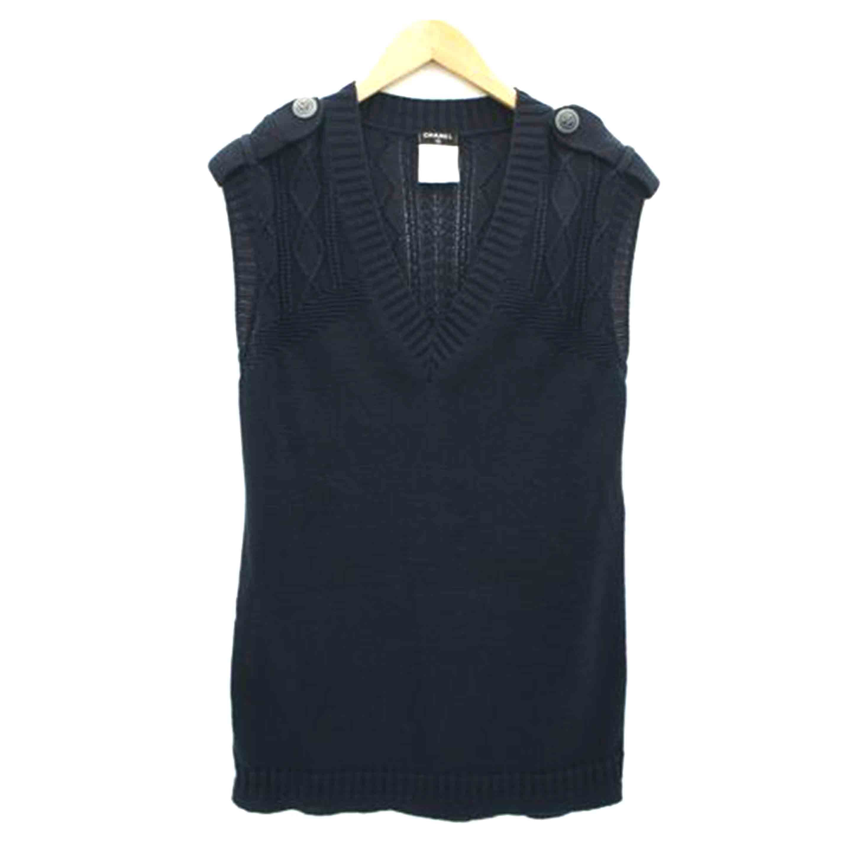 CHANEL シャネル/ニットベスト/P53665K06997//Aランク/09