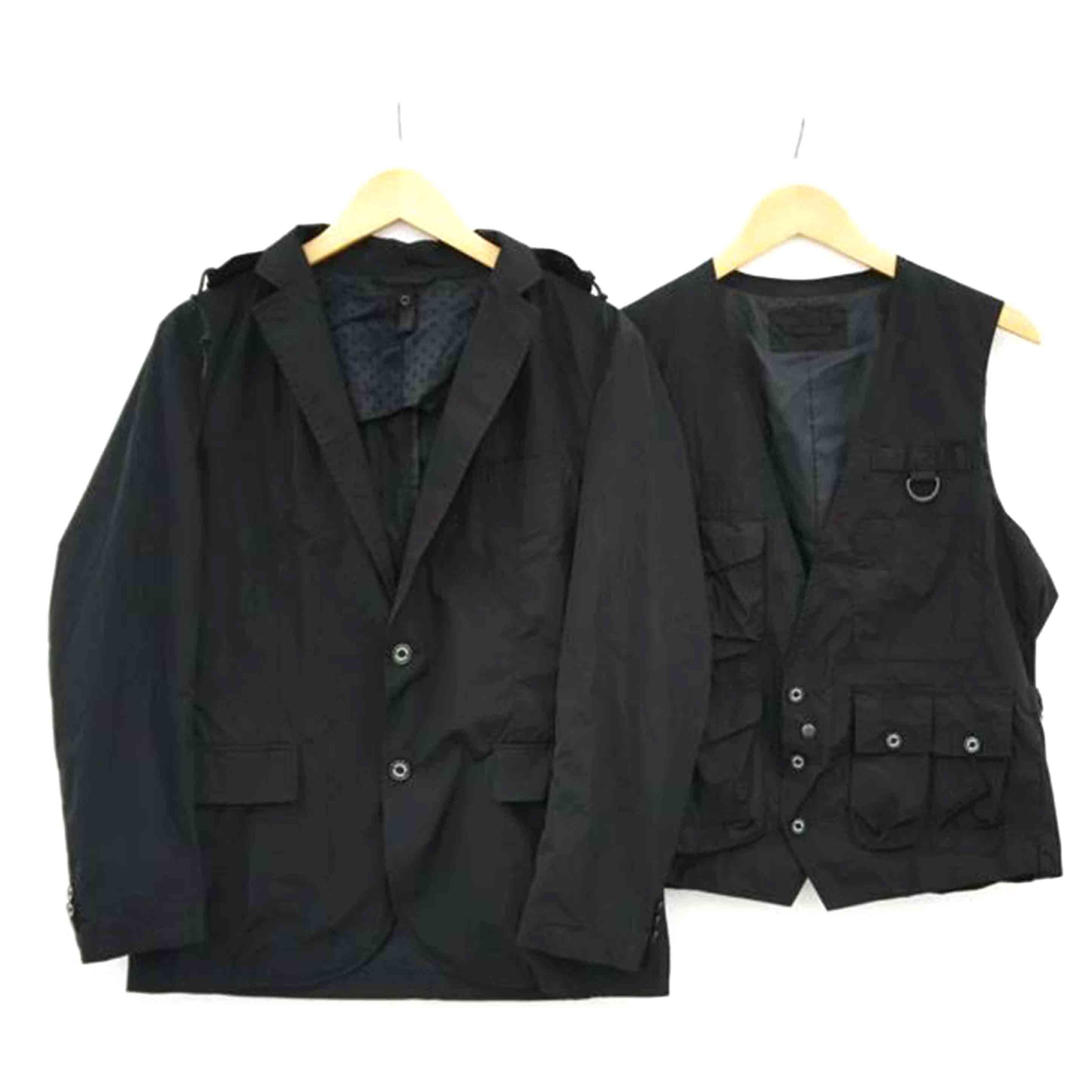 MACKINTOSH PHILOSOPHY マッキントッシュ/ベスト付きナイロンジャケット/ブラック系//Aランク/19