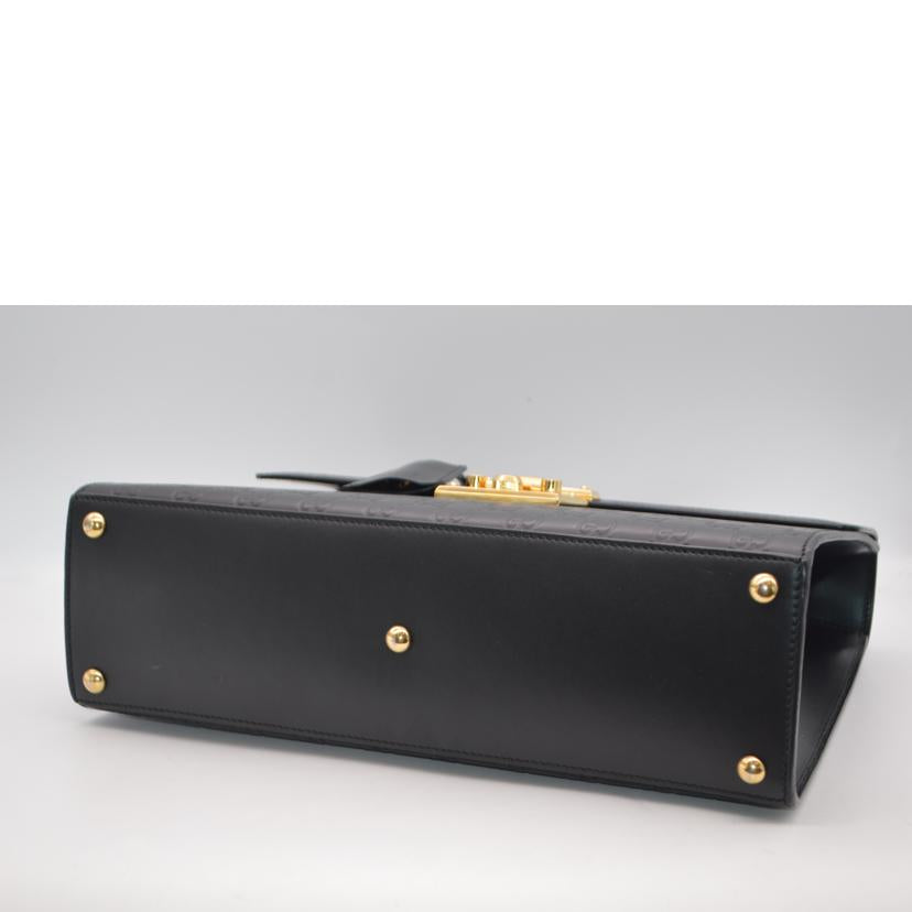 GUCCI グッチ/グッチシマレザーハンド/ノワール/428208//520***/ABランク/89