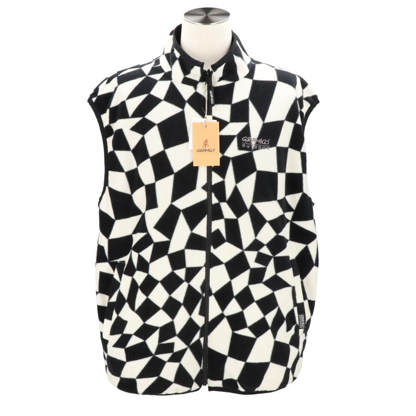 GRAMicci グラミチ/リバーシブルベスト ブラックチェック/G2FU-J041//ABランク/42