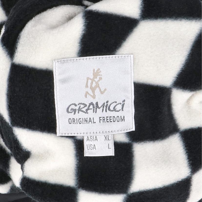 GRAMicci グラミチ/リバーシブルベスト ブラックチェック/G2FU-J041//ABランク/42