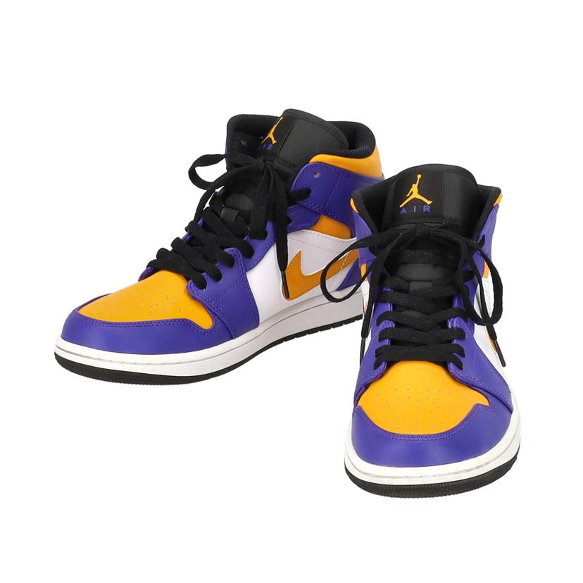 NIKE ナイキ/AIR JORDAN 1MID LAKERS/DQ8426 517//ABランク/42