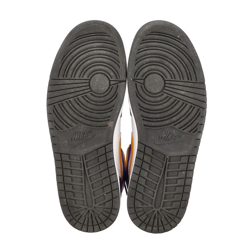 NIKE ナイキ/AIR JORDAN 1MID LAKERS/DQ8426 517//ABランク/42