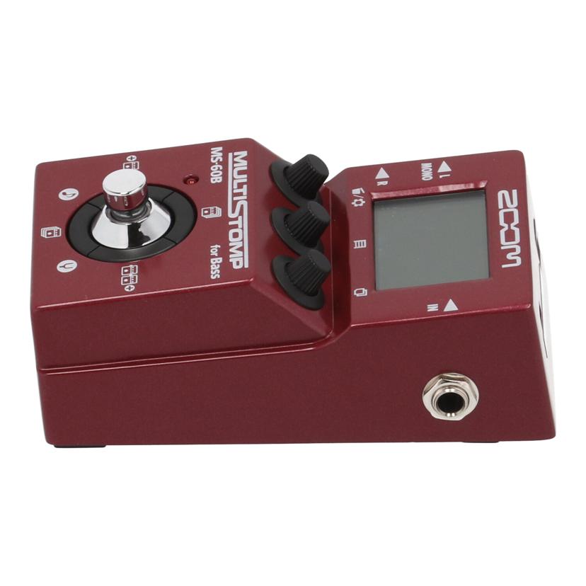 ZOOM スーム/ベース用マルチエフェクター/MultiStomp/MS-60B//051951/Aランク/09