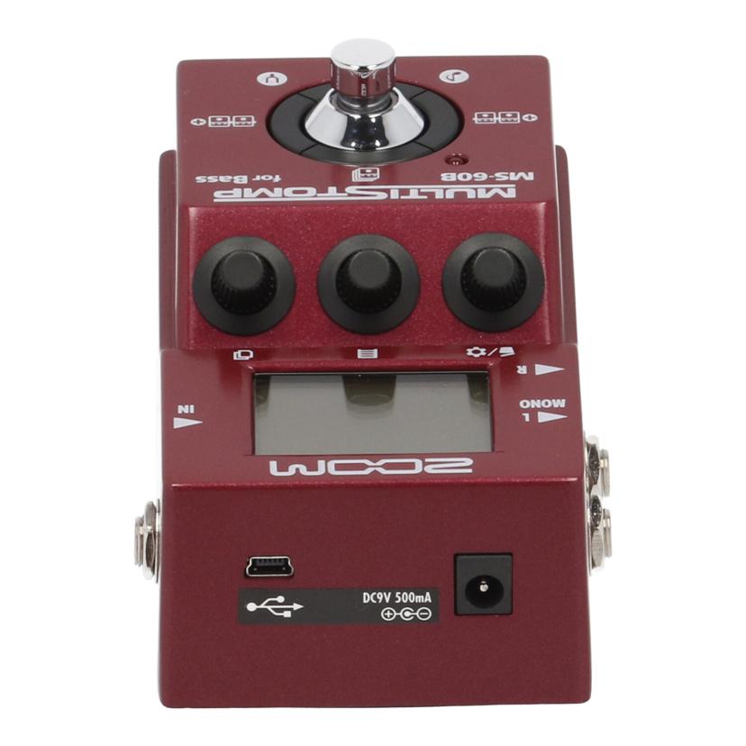 ZOOM スーム/ベース用マルチエフェクター/MultiStomp/MS-60B//051951/Aランク/09