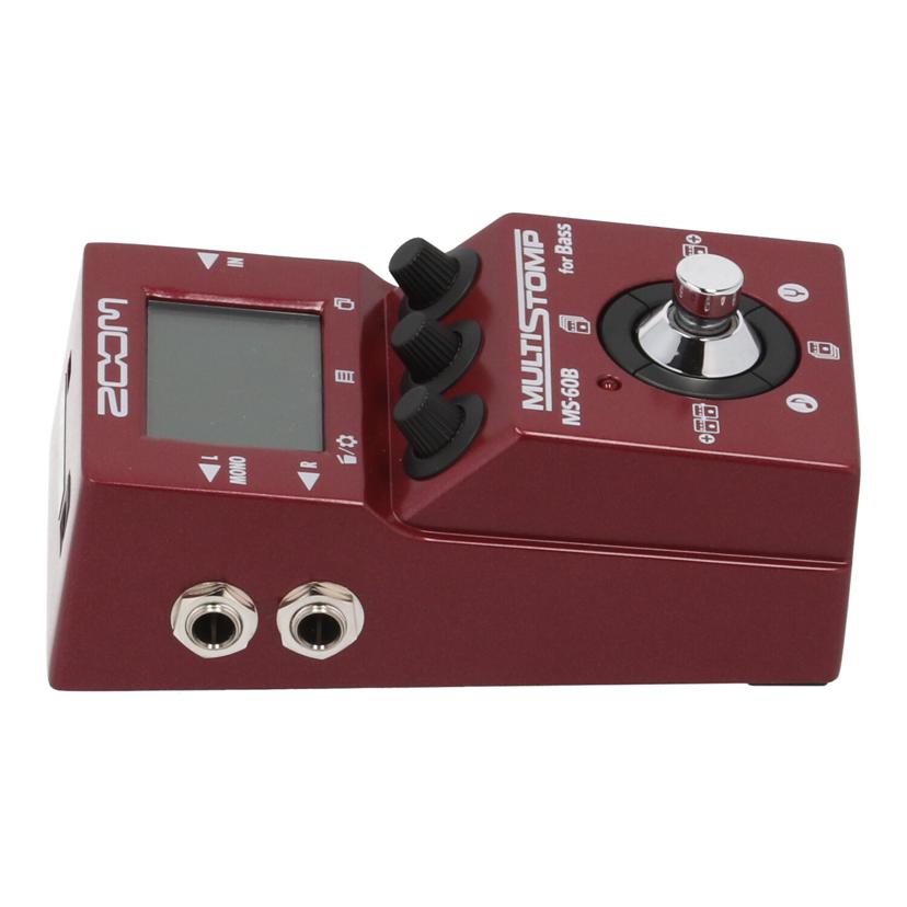 ZOOM スーム/ベース用マルチエフェクター/MultiStomp/MS-60B//051951/Aランク/09