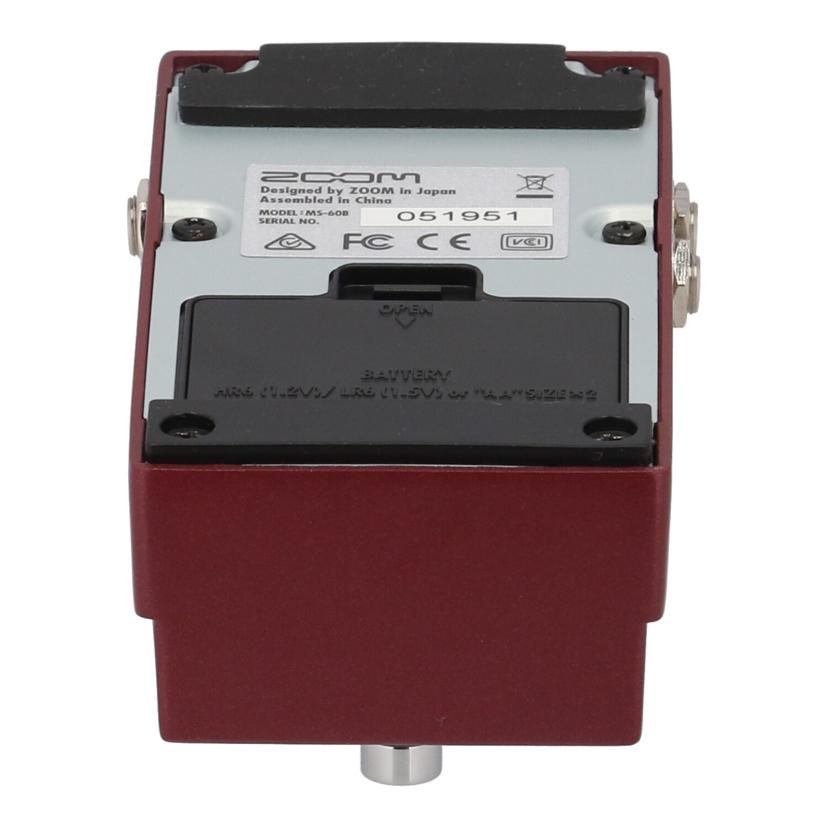 ZOOM スーム/ベース用マルチエフェクター/MultiStomp/MS-60B//051951/Aランク/09