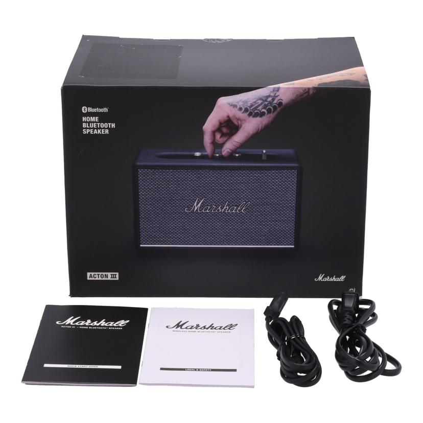 Marshall マーシャル /ワイヤレススピーカー/Acton III//73400553T324A5C1483246/Bランク/75