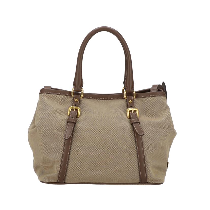 PRADA プラダ/トライアングルロゴ/ジャガード2WAYトート/BN1841// ***************************************************************************/Aランク/91