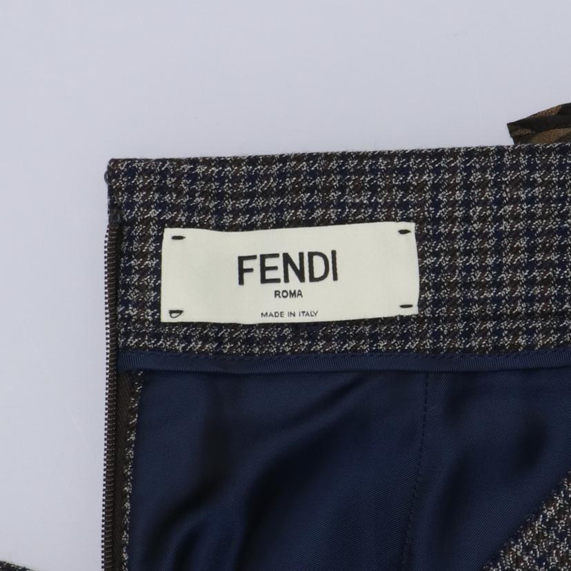 FENDI フェンディ/FENDI ツィードタイトスカート//Aランク/82