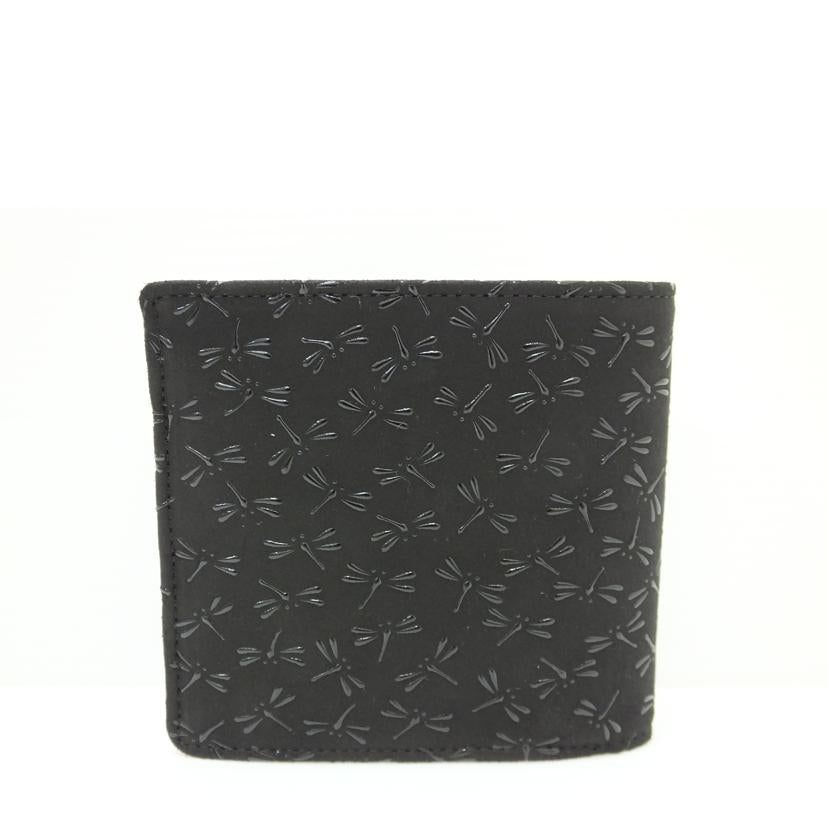 INDENYA 印傳屋/蜻蛉柄二つ折り財布//Aランク/88