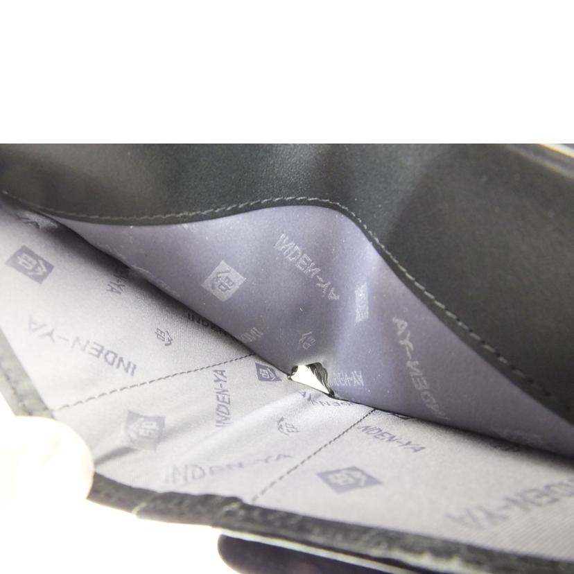 INDENYA 印傳屋/蜻蛉柄二つ折り財布//Aランク/88