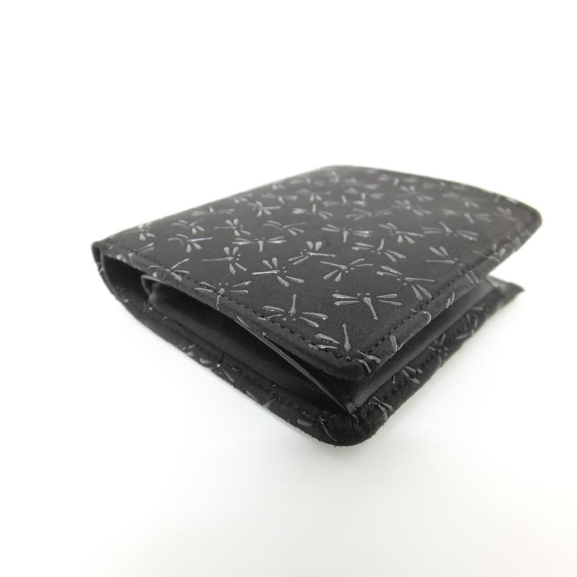 INDENYA 印傳屋/蜻蛉柄二つ折り財布//Aランク/88