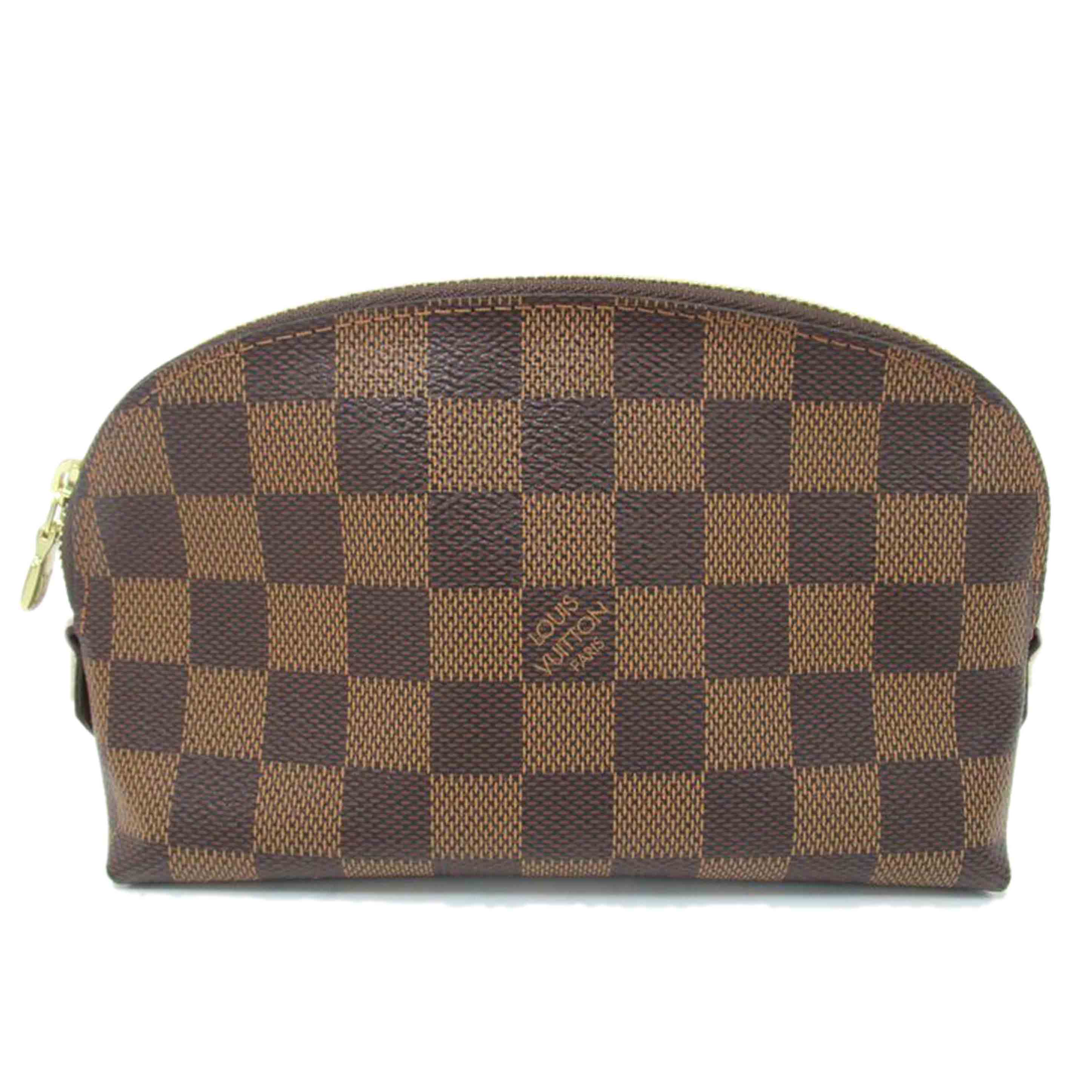 LV/ポシェットコスメティックポーチ/ダミエ・エベヌ/N47516 //CA0***/Aランク/63