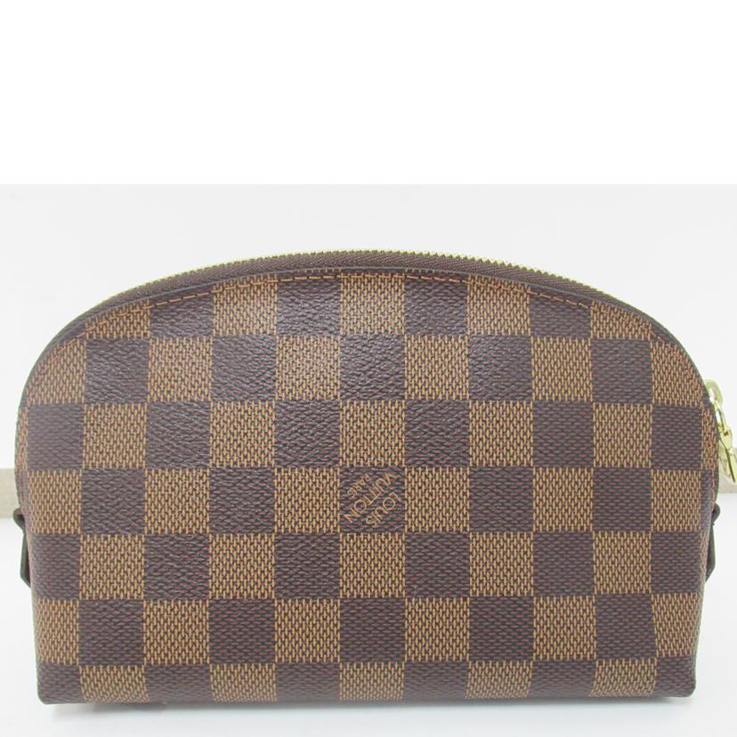 LV/ポシェットコスメティックポーチ/ダミエ・エベヌ/N47516 //CA0***/Aランク/63