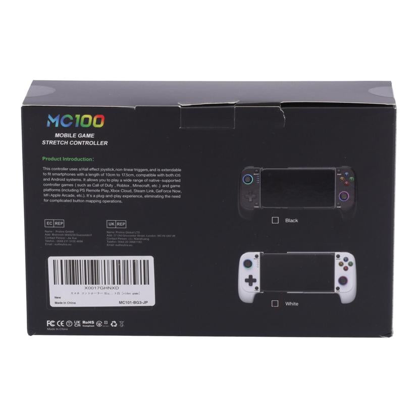 Elekasumi Elekasumi/モバイルゲーミングコントローラー/MC100-BG3-JP//-/Sランク/77