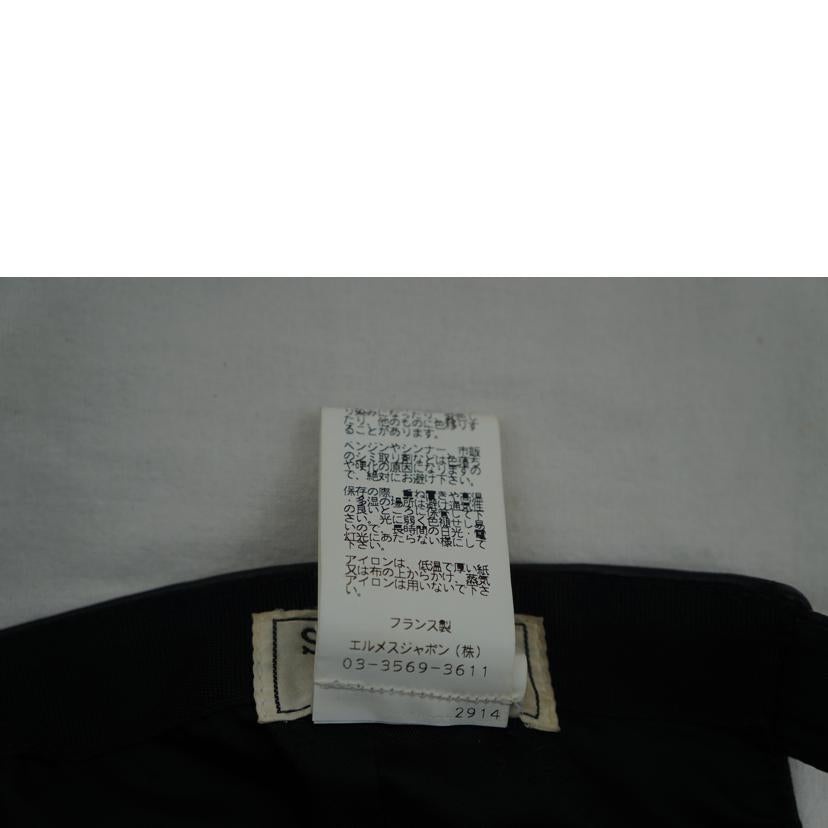 HERMES エルメス/レザーキャップ//ABランク/67