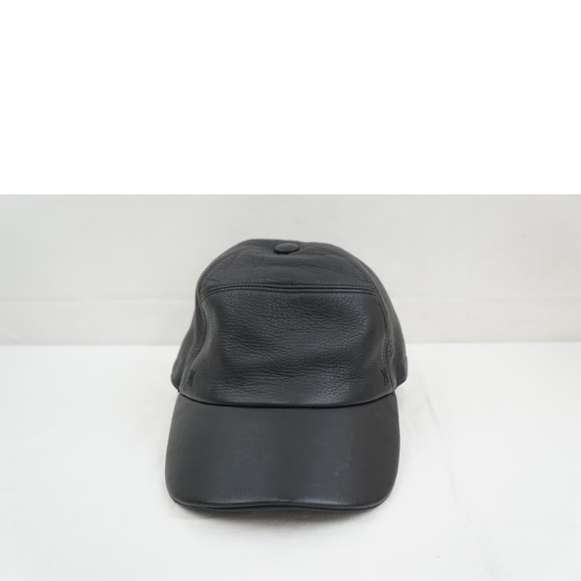 HERMES エルメス/レザーキャップ//ABランク/67