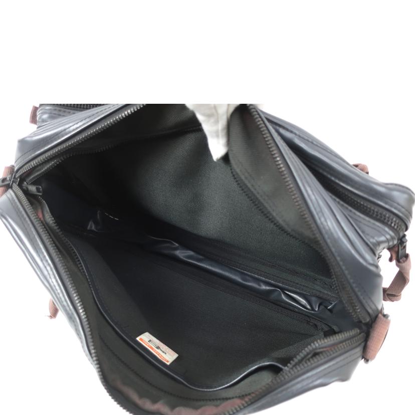 LUGGAGE LABEL ラゲッジレーベル/ショルダーバッグ ブラック//Bランク/65