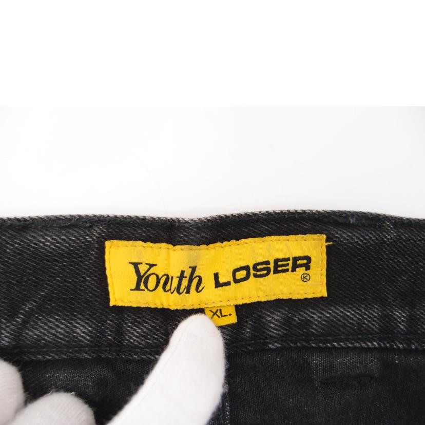 YOUTH LOSER ユースルーザー/YOUTH LOSER ブラックデニム//Aランク/69