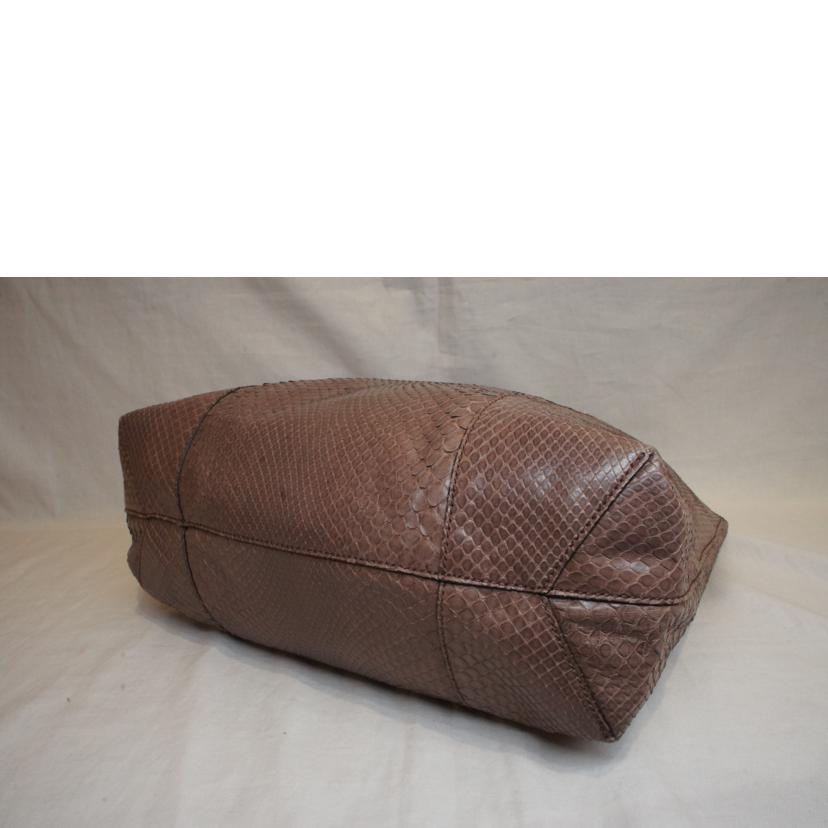 GUCCI グッチ/パイソンホースビットトートバッグ/.タッセル/297006//204***/ABランク/92