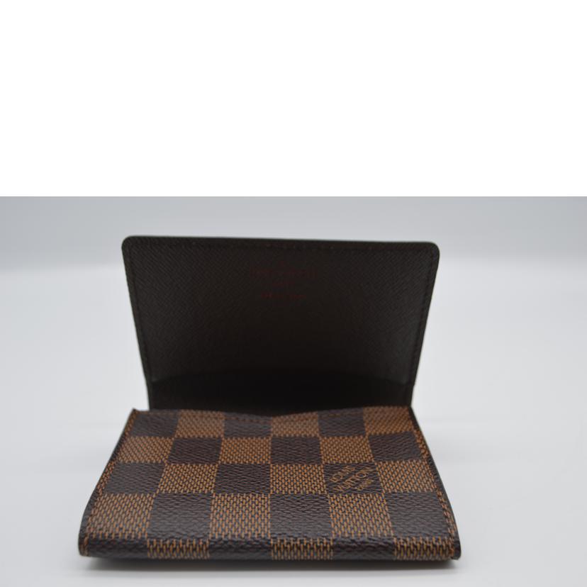 LV ルイヴィトン/アンヴェロップカルト・ドゥ・ヴィジット/ダミエ/N62920//CA0***/Aランク/89