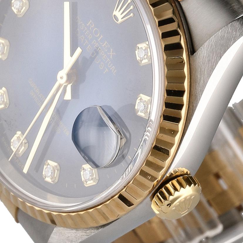 ROLEX ロレックス/DATE JUST 10Pダイヤ/ブルーグラデーション/16233G//P68****/ABランク/75