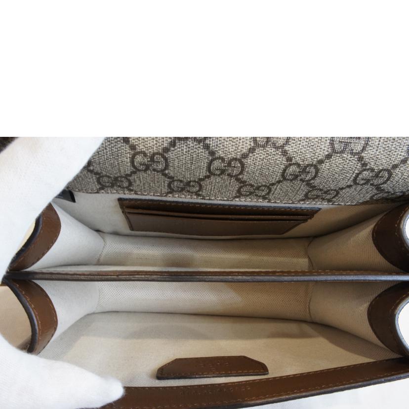 GUCCI グッチ/GGスプリームインターロッキングGミニクロスボディバッグ/671620//525***/SAランク/92