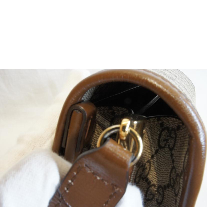 GUCCI グッチ/GGスプリームインターロッキングGミニクロスボディバッグ/671620//525***/SAランク/92
