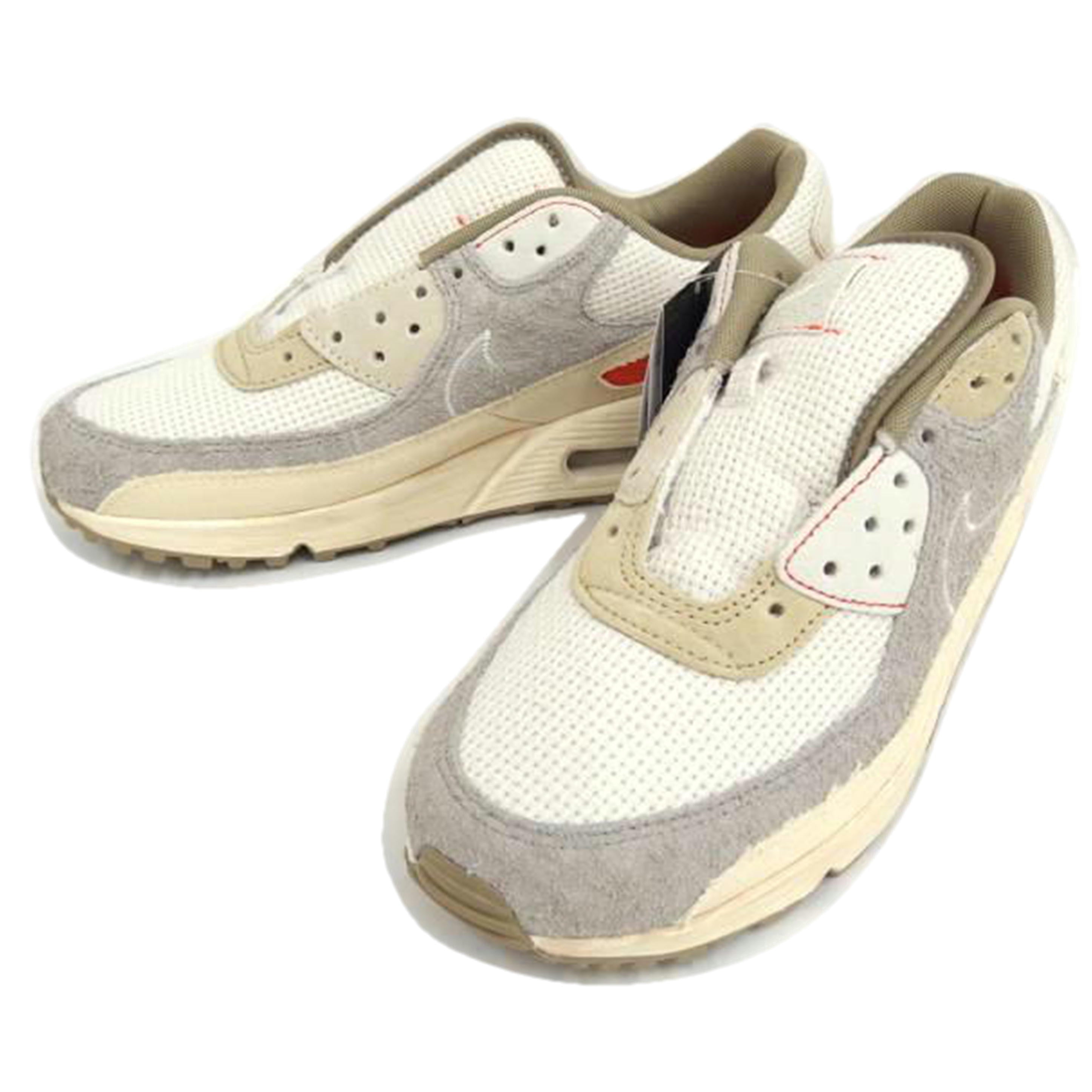 ナイキ/Nike Air Max 90 Muslin/Pale Ivory/College Grey/Sail/IM6773-104//ABランク/82