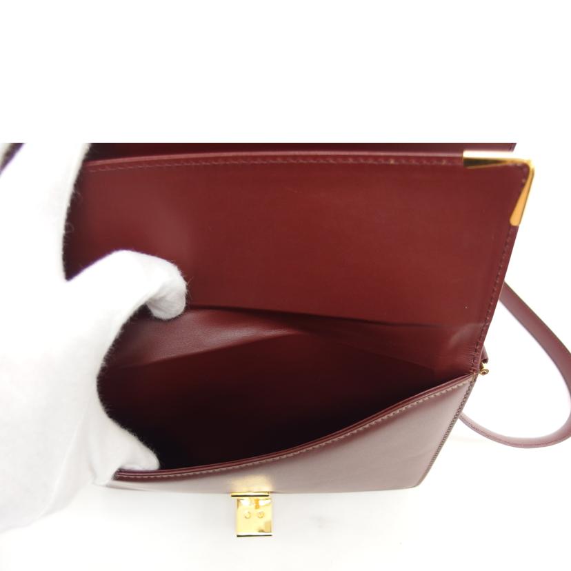 Cartier カルティエ ショルダーバッグ/マストラインショルダーバッグ/ボルドー//ABランク/04
