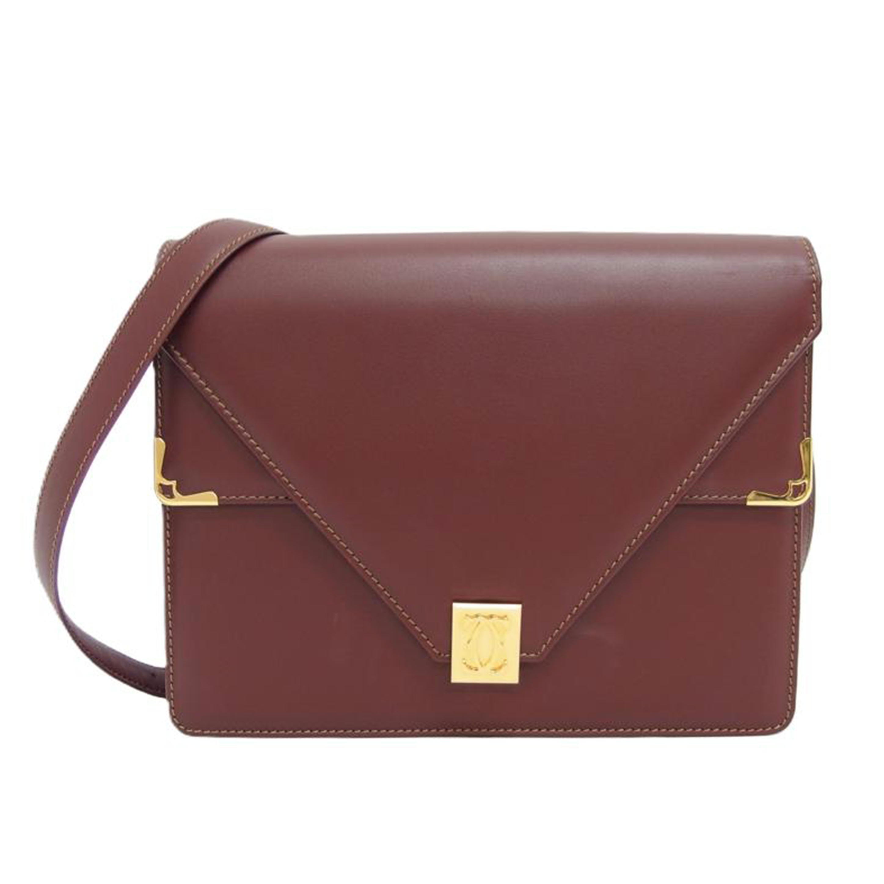 Cartier カルティエ ショルダーバッグ/マストラインショルダーバッグ/ボルドー//ABランク/04